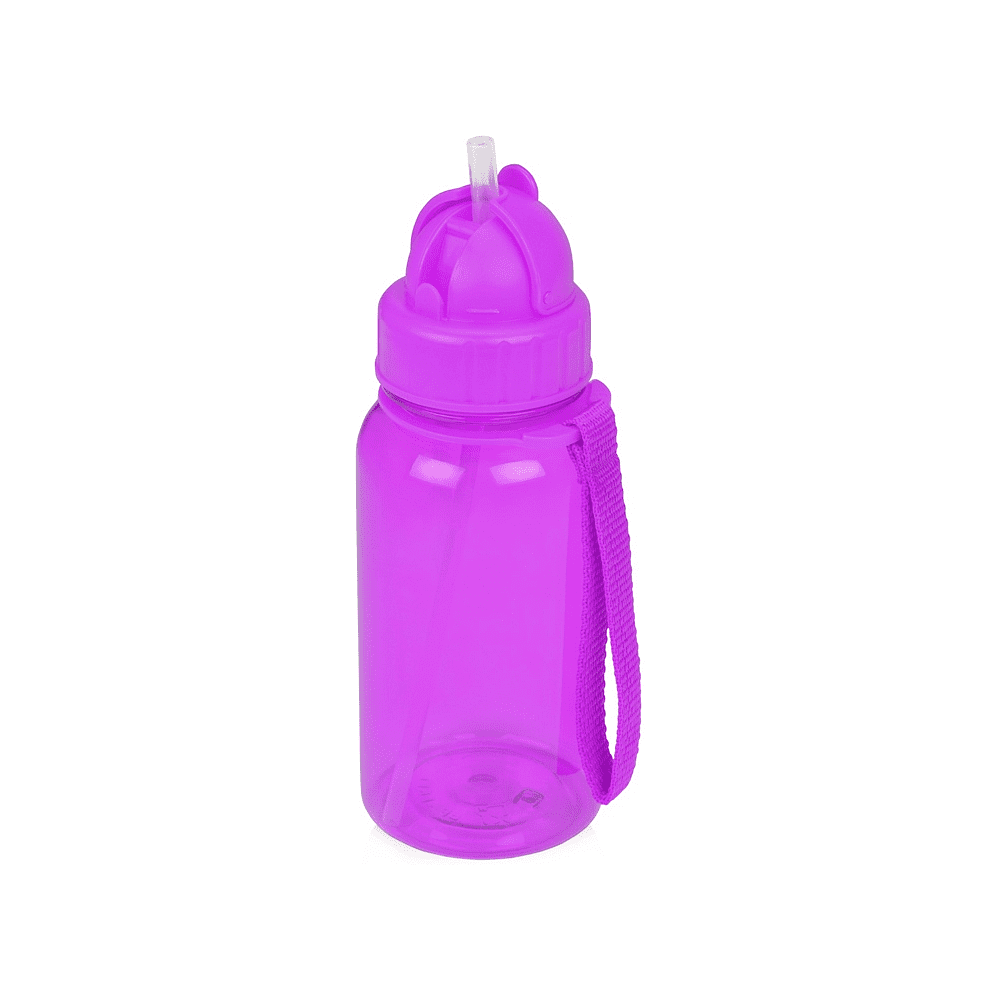 Бутылка для воды "Kidz", 500 мл, прозрачный, фиолетовый - 2