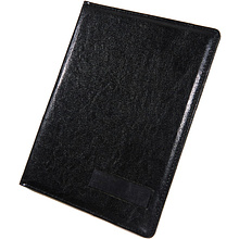 Папка на подпись, с карманом, черный