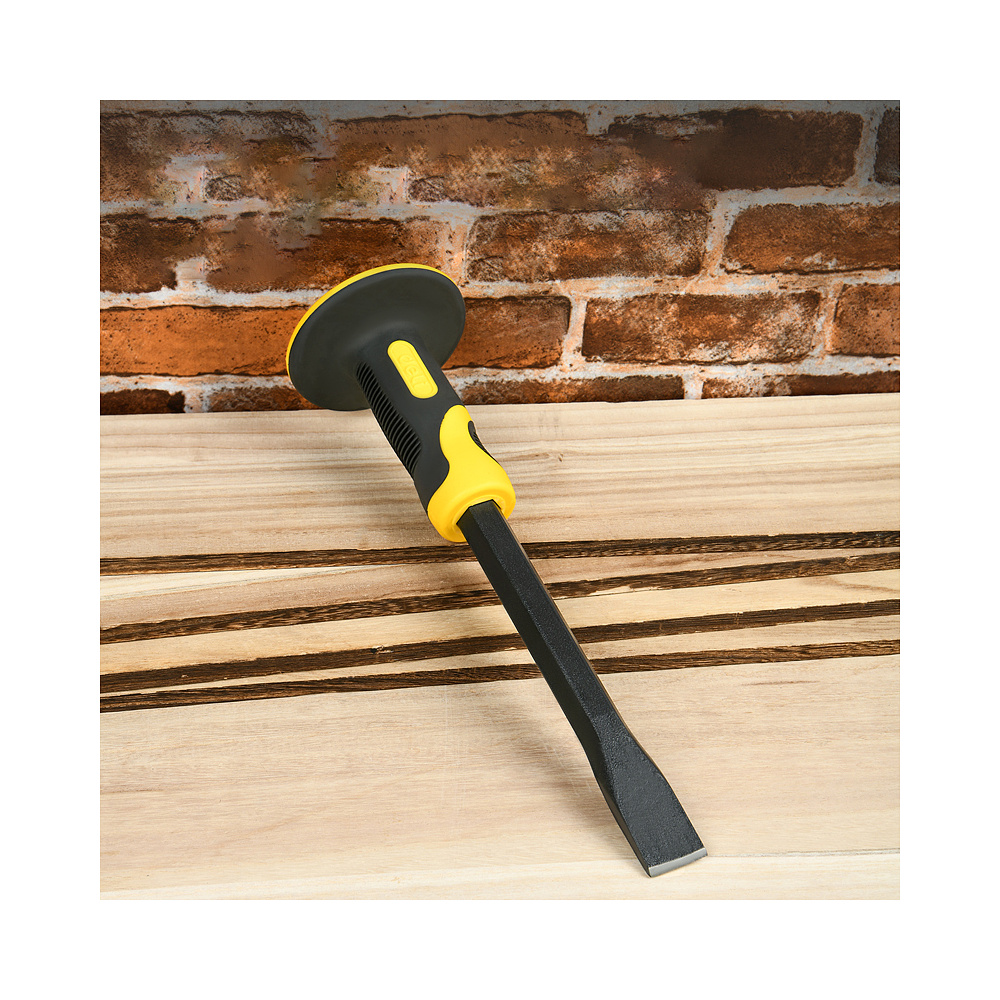 Зубило плоское "Deli", желтый - 3