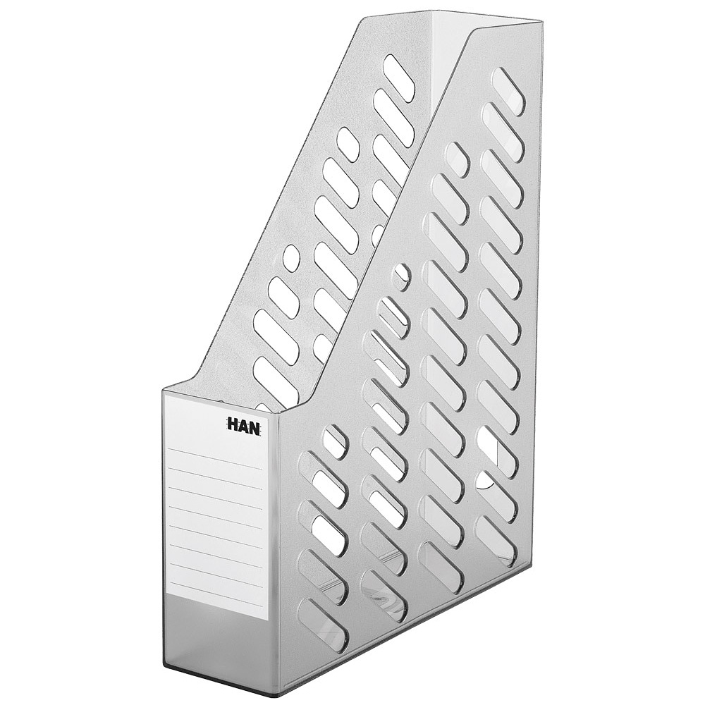 Модуль для бумаги вертикальный "HAN", дымчатый