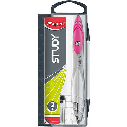 Циркуль Maped "Study 110", 2 предмета - 3