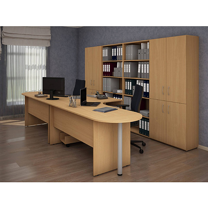 Коллекция Столица стол письменный С-1-12 Л, 1200х900/600х750 мм, дуб сонома - 11