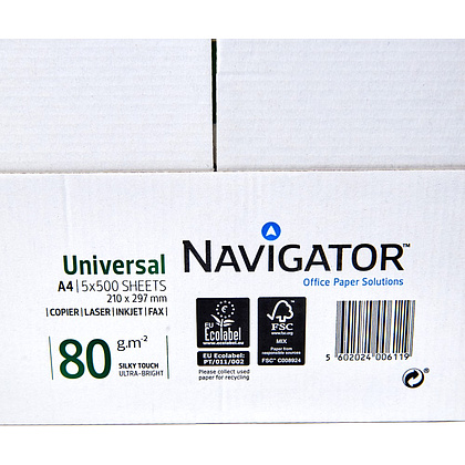 Бумага "Navigator Universal", А3, 500 листов, 80 г/м2 - 8