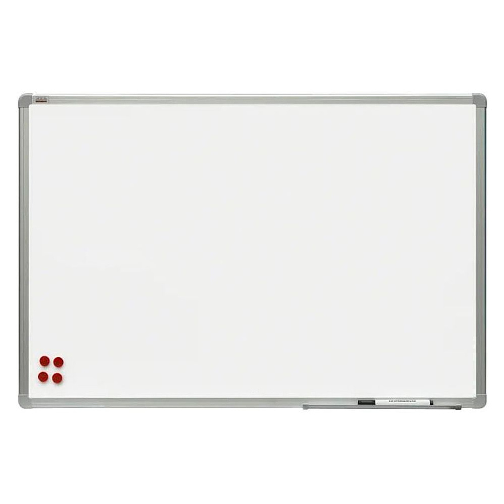 Магнитная доска с керамическим покрытием белая, 120x180 см