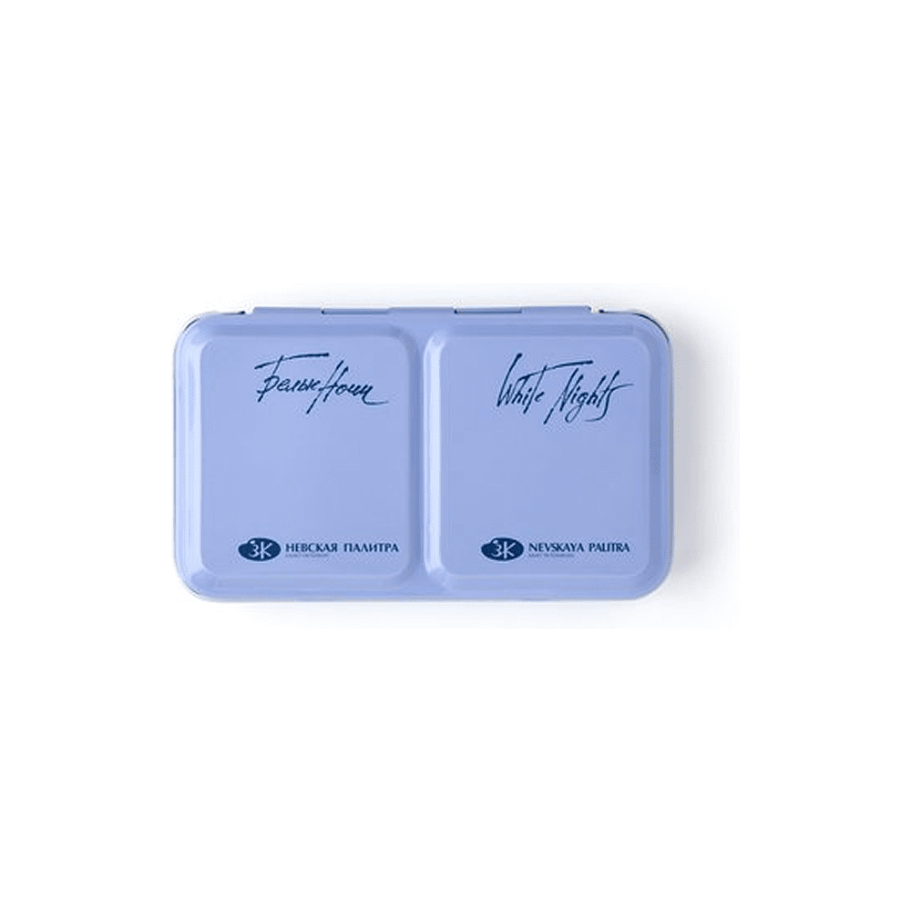 Набор акварельных красок "Белые ночи метаморфозы", 12 цветов, кюветы - 3