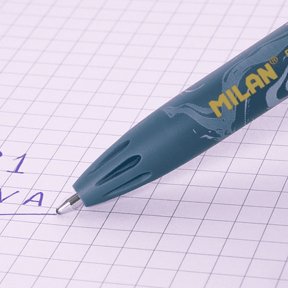 Ручка шариковая автоматическая "P1 Lava", 1 мм, ассорти, стерж. синий - 5