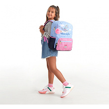 Рюкзак школьный Enso "Dreams come true", L, голубой, розовый