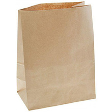 Пакет бумажный 220х120х290, Крафт 50