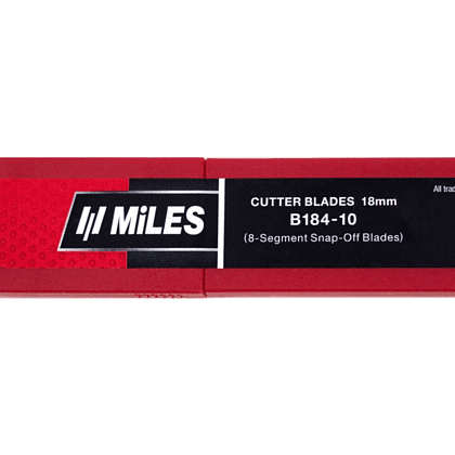 Лезвия для большого ножа "Kangaro Miles", 18 мм, 10 штук - 3