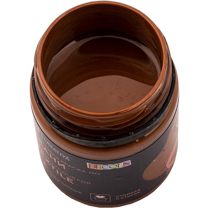 Краска акриловая по ткани "Декола", 419 коричневая, 50 мл., банка - 3