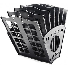 Модуль веерный, Вертикальный, черный