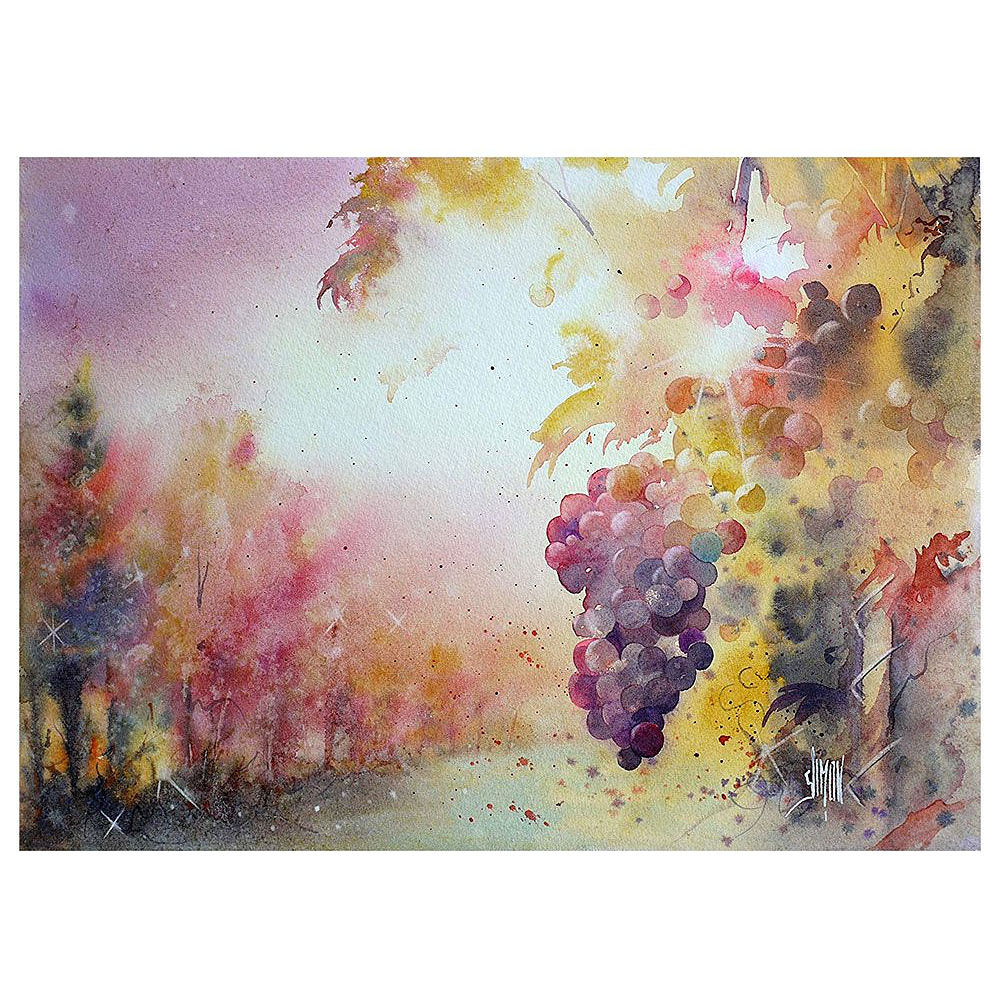 Бумага для акварели "Fontaine", 56x76 см, 300 г/м2 - 5