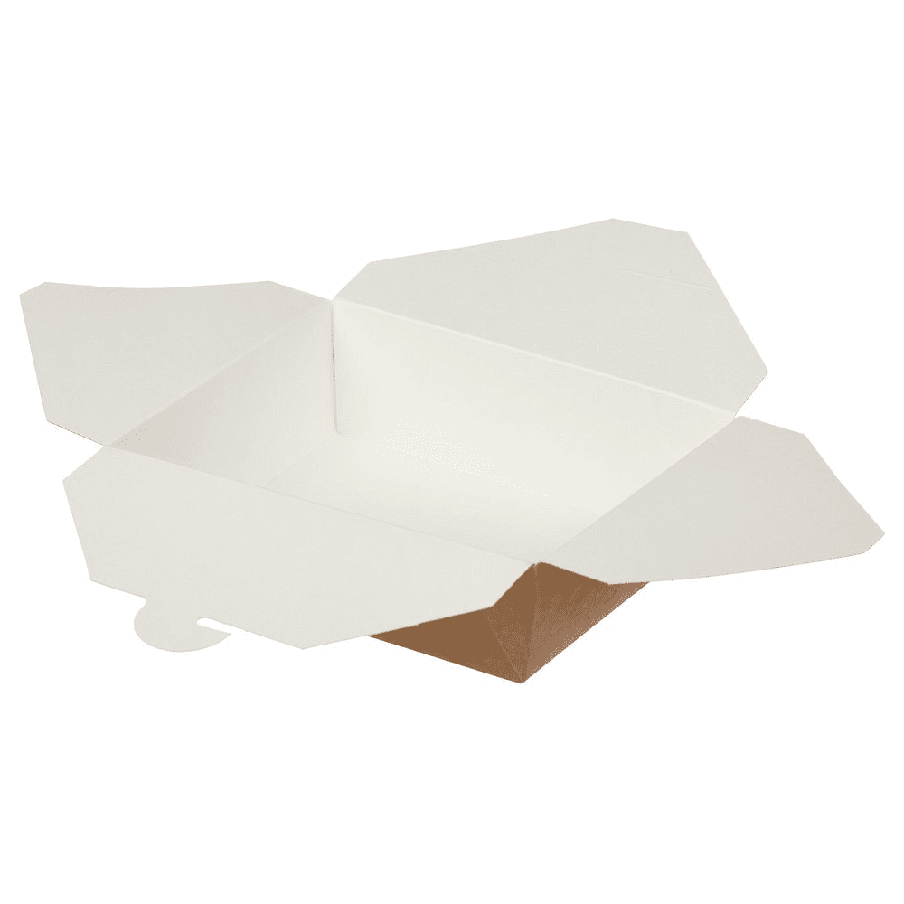 Контейнер бумажный, 950 мл, 170/135х155/120х50, 40 шт, крафт - 2