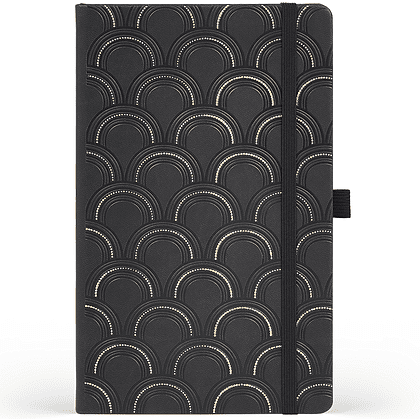 Блокнот Castelli Milano "Art Deco Gold", А5, 96 листов, линейка, черный, золотой - 2
