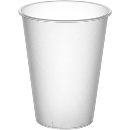 Пластиковый стакан Bubble Cup, одноразовый, матовый, 375 мл, 25 шт./упак.