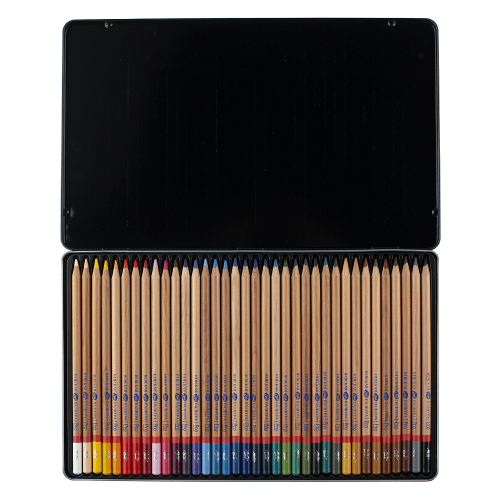 Цветные карандаши "Мастер-Класс", в жестяном пенале, 36 цветов - 2