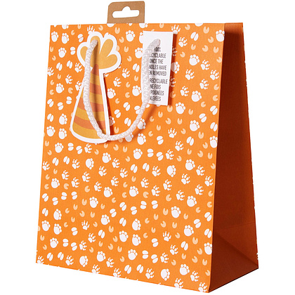 Пакет бумажный подарочный "Safari", 21.5x10.2x25.3 см - 3