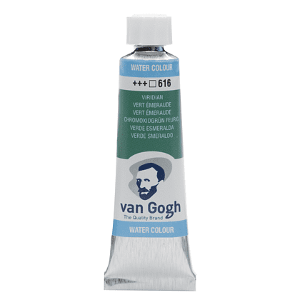 Краски акварельные "Van Gogh", 616 виридиан, 10 мл, туба