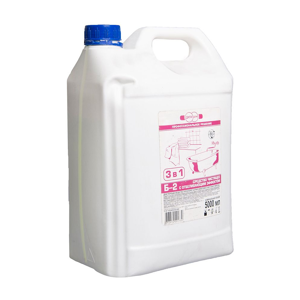 Средство чистящее с отбеливающим эффектом "Б-2", 5 л, гель - 2