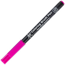 Маркер акварельный "Koi Color Brush", алый