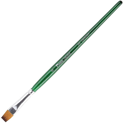 Кисть для рисования "Pinax CREATIVE", синтетика, плоская, №6