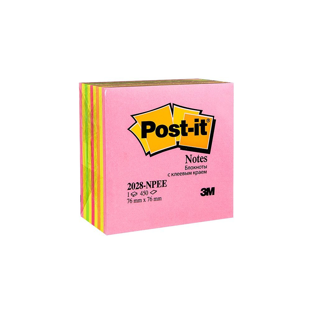 Бумага для заметок "Post-it Куб", 450 листов
