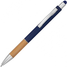 Ручка шариковая автоматическая "Tripoli", коричневый, синий, стерж. синий