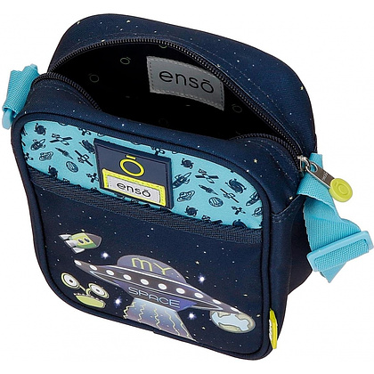 Сумка Enso "My space", темно-синий, бирюзовый - 5