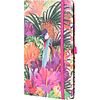 Блокнот "Eden tropical", А5, 96 листов, линейка, на резинке, разноцветный, розовый - 3