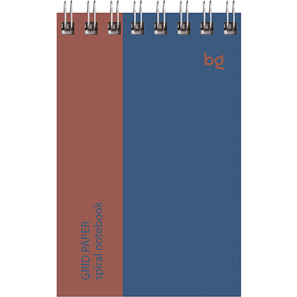 Блокнот "Моноколор", А7, 40 листов, клетка, ассорти - 5