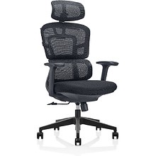 Кресло для руководителя SitZone U-062A сетка, пластик, черный