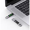 USB Flash накопитель 2.0 16 Gb ZC-010, металл, синий - 2