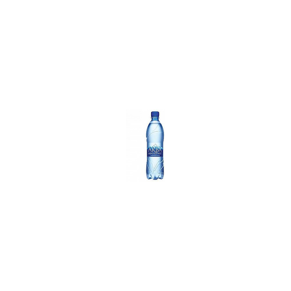 Вода питьевая "Аква Минерале", газированная, 0.5 л
