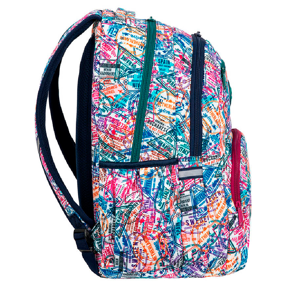 Рюкзак школьный Coolpack "Stamps", разноцветный - 2