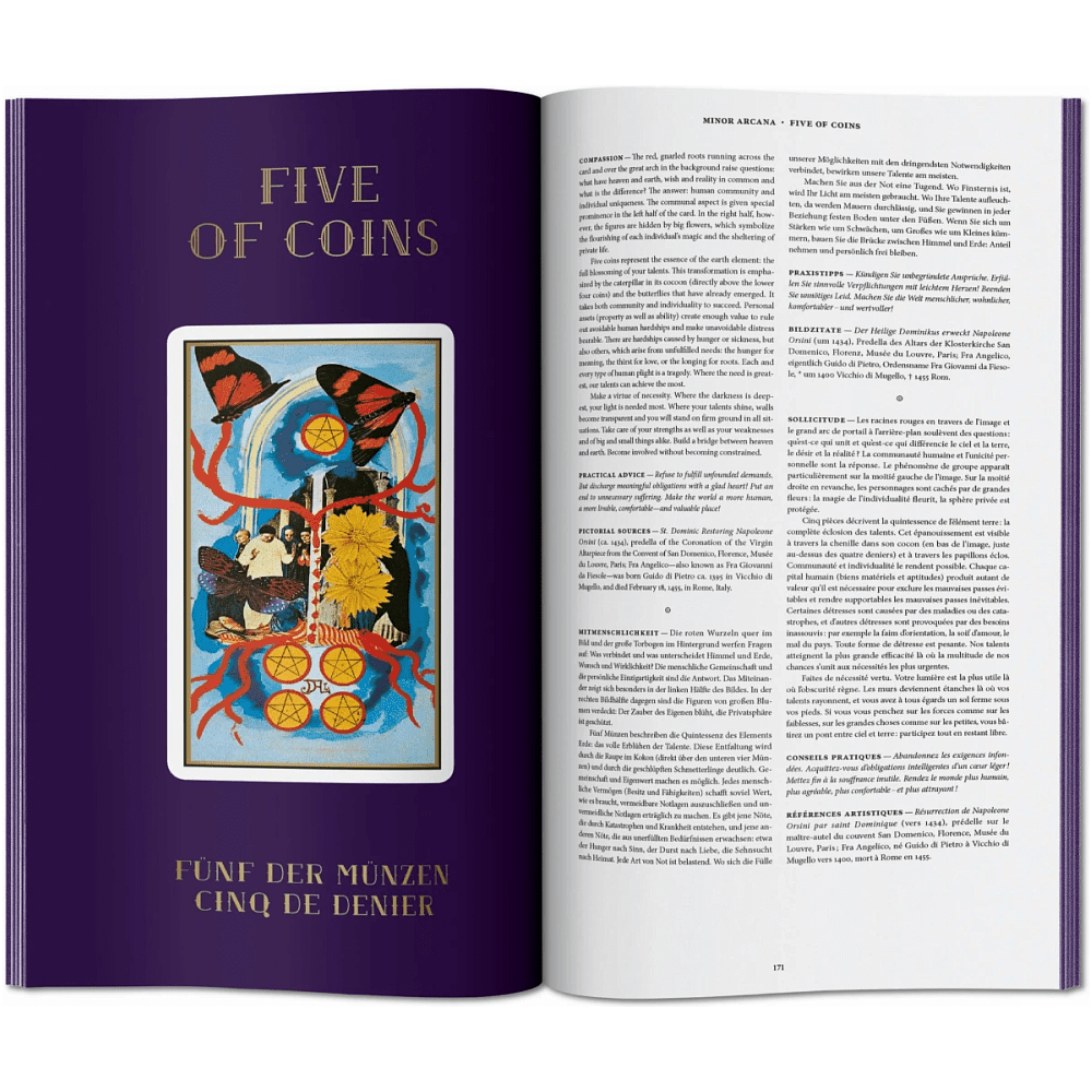Карты на иностранном языке "Dali. Tarot" - 5