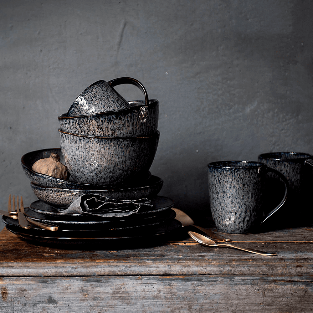 Чашка керамическая "Matera", 430 мл, серая - 4