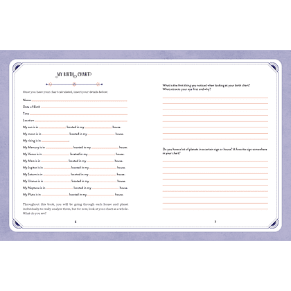 Книга на английском языке "Astrology: A Guided Workbook", Chartwell Books - 3