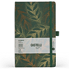 Блокнот "Foliage robinia", А5, 96 листов, линейка, на резинке, зеленый - 2
