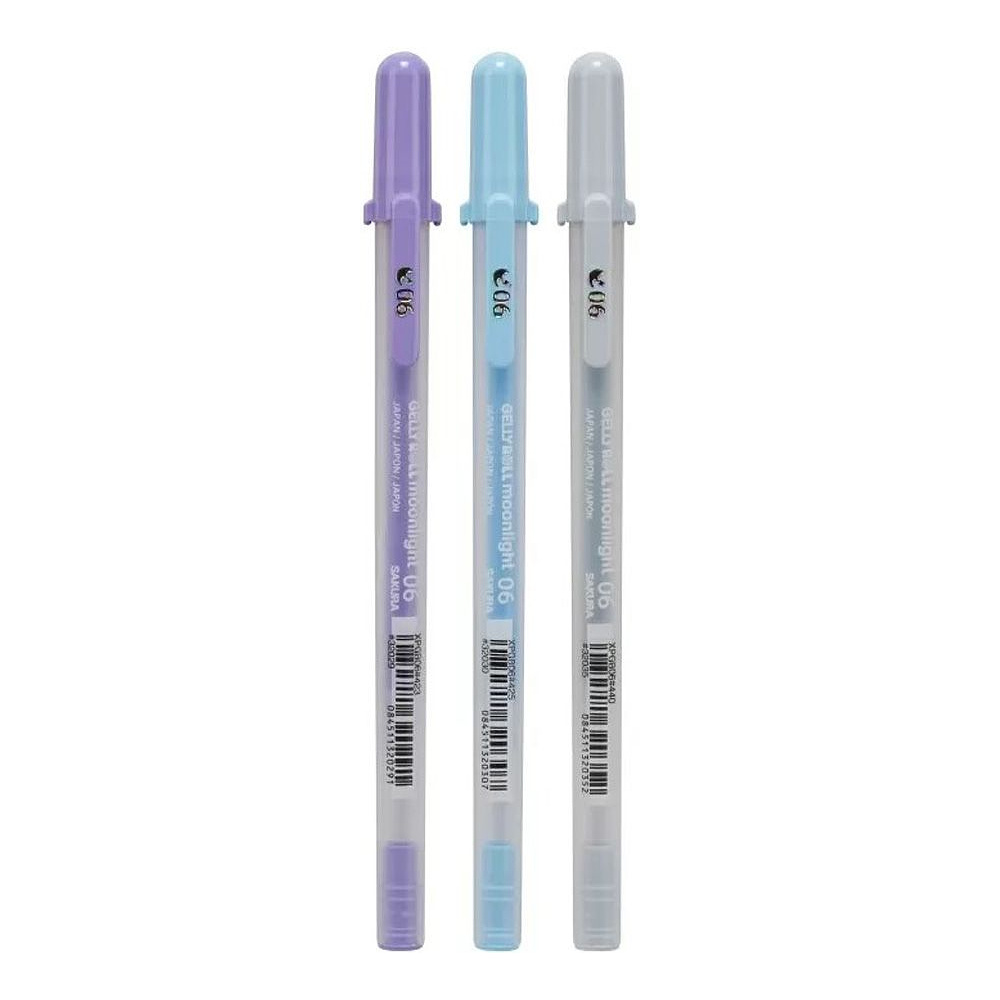 Набор ручек гелевых "Gelly Roll Moonlight Calm", 3 шт., ассорти - 2
