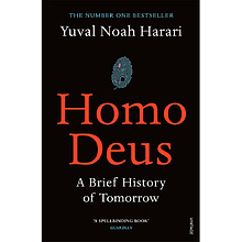 Книга на английском языке "Homo Deus: Brief History of Tomorrow"