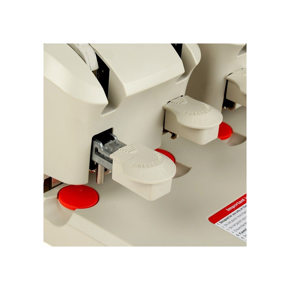 Дырокол Kangaro "HDP-4160N", 150 листов, бежевый - 3