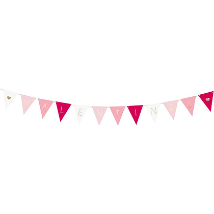 Гирлянда подвесная "Valentines", 2.1 м, разноцветный