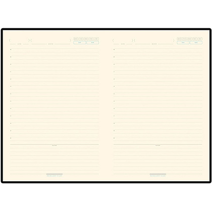 Ежедневник недатированный "Bridge", А5, 272 страницы, черный - 2