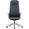 Кресло для руководителя SitZone CH-515A, кожа, алюминий, черный, -30% - 3