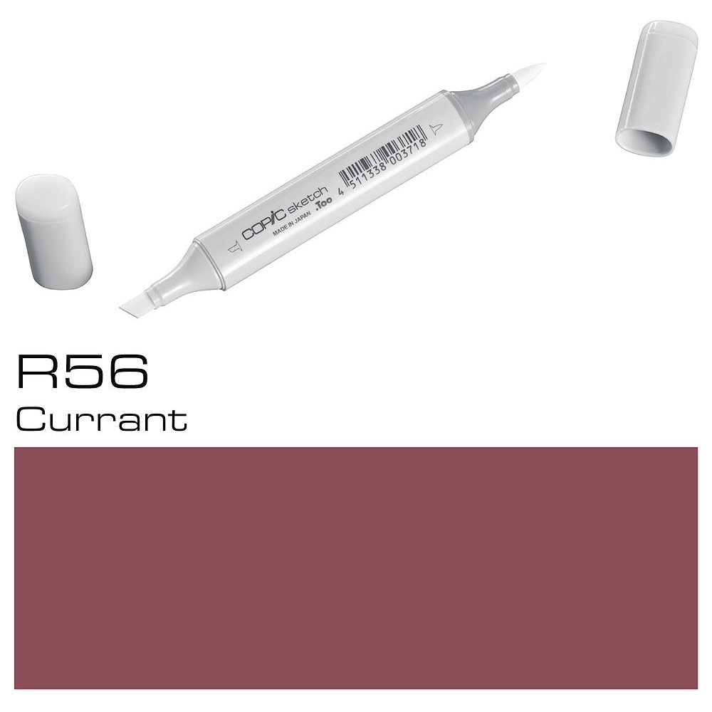 Маркер перманентный "Copic Sketch", R-56 смородина