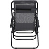 Кресло складное AksHome RELAX, ткань, серый, сталь черная - 11
