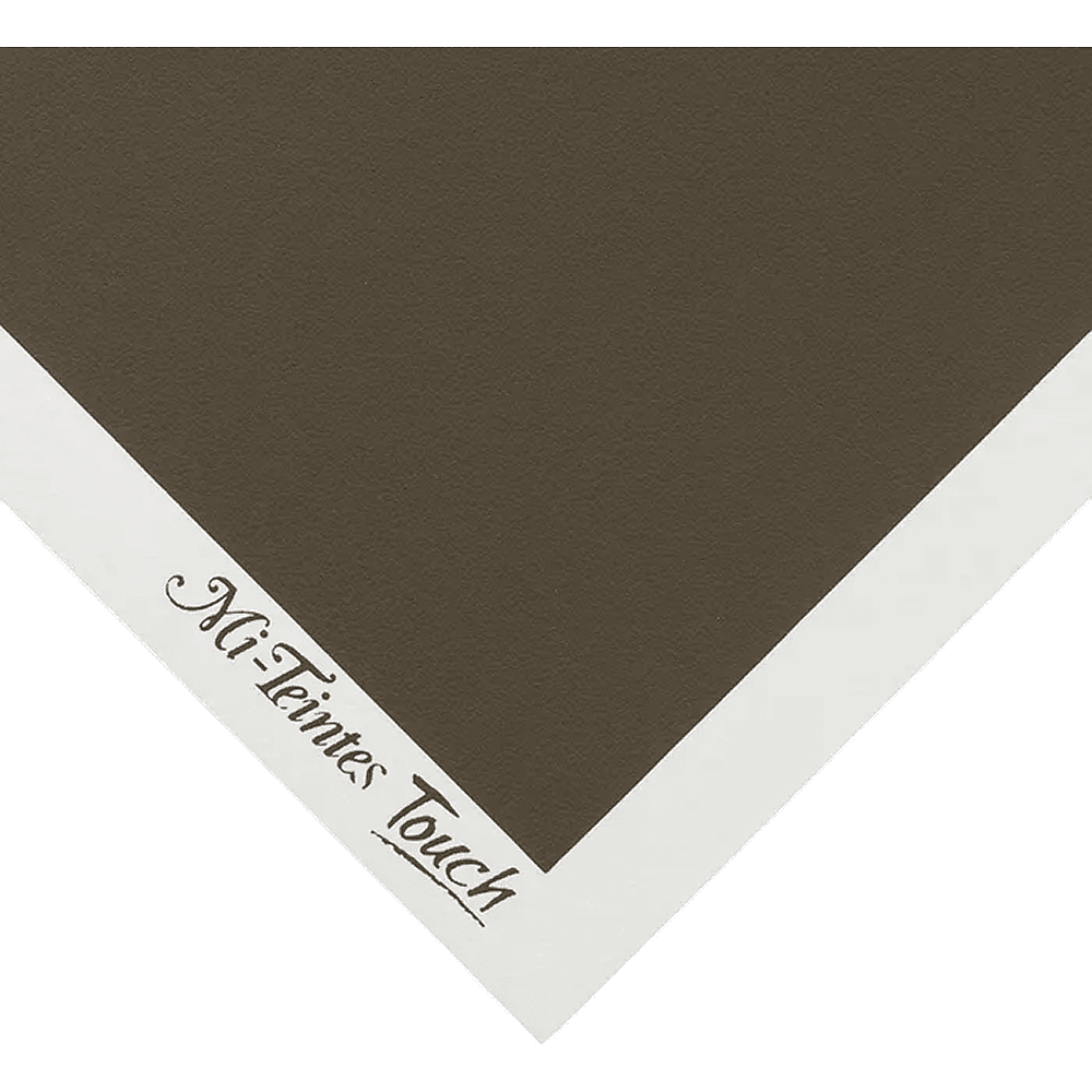 Бумага для пастели "Mi-Teintes Touch", 50х65 см, 355 г/м2, серый темный
