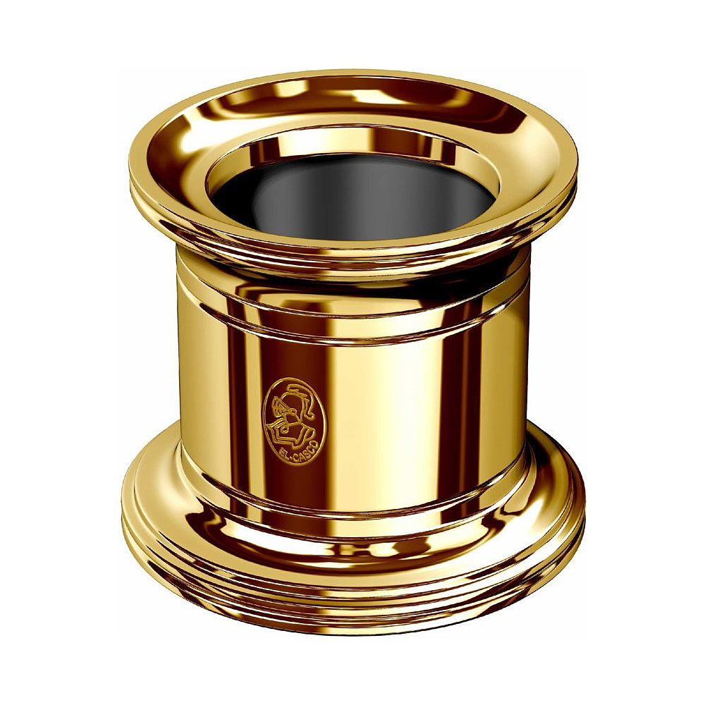 Подставка для скрепок магнитная "M-657", 61x61x57 мм, золотистый