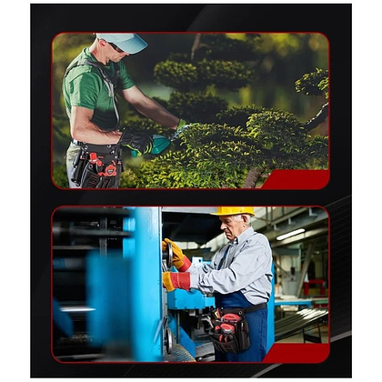 Сумка для инструментов поясная Deli RS EDL5865, черный - 6