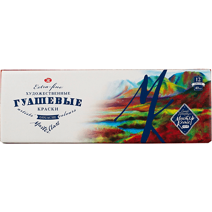 Набор гуаши "Мастер-класс", 12 цветов